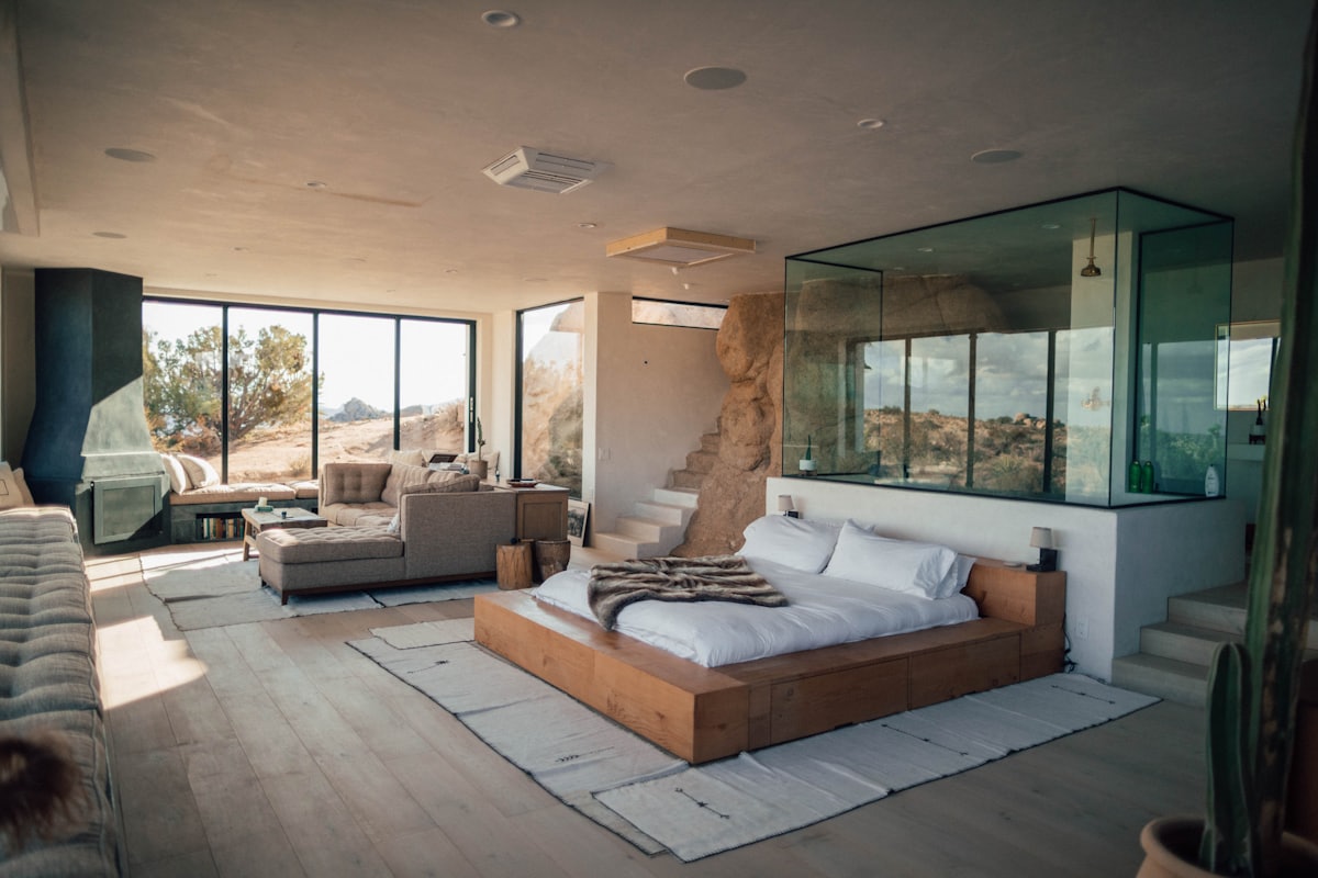 Villa courtyard managed with Lodgify